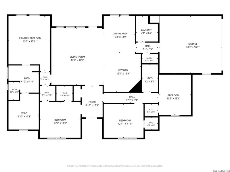 2D floor plan layout of this home in , Poteet, TX (Image 4).
