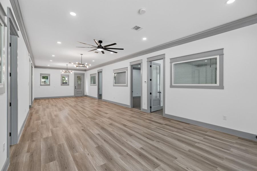 Spacious, unfurnished interior of a new home in , Humble (Image 17). Spacious, unfurnished interior of a new home in , Humble (Image 17).