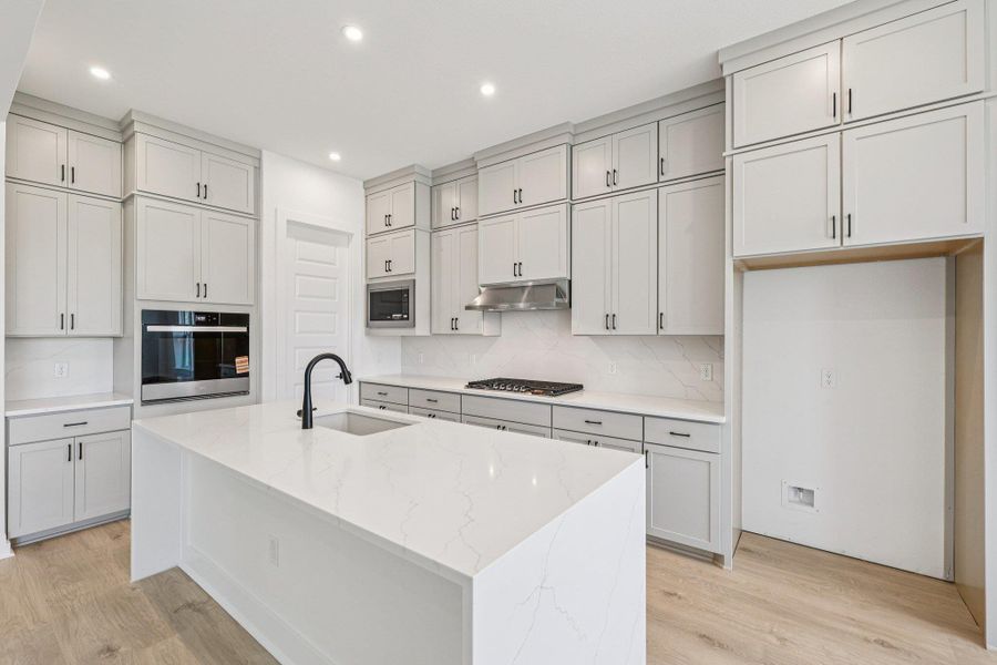 Not the actual home. Representative photo of a completed home of the same plan. Features will vary.  Please confirm details with the New Home Consultant