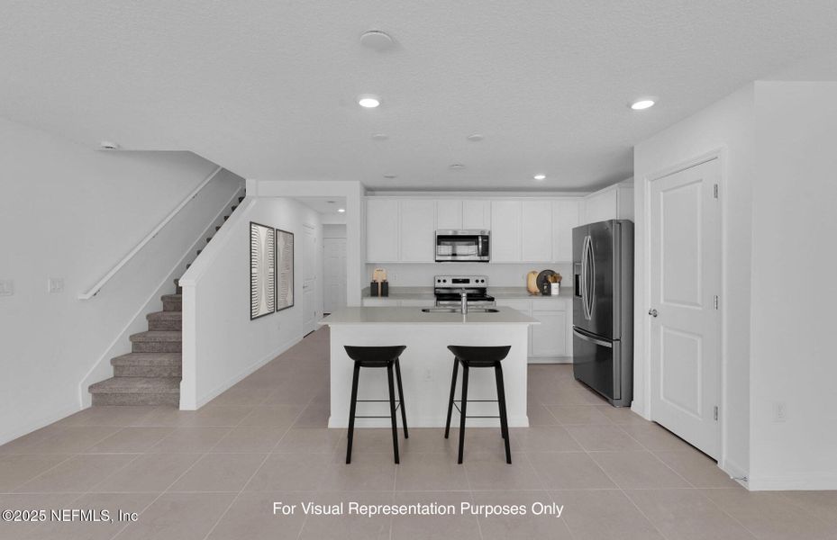 Furnished interior view inside a new home in Normandy Pines, Jacksonville (Image 5).