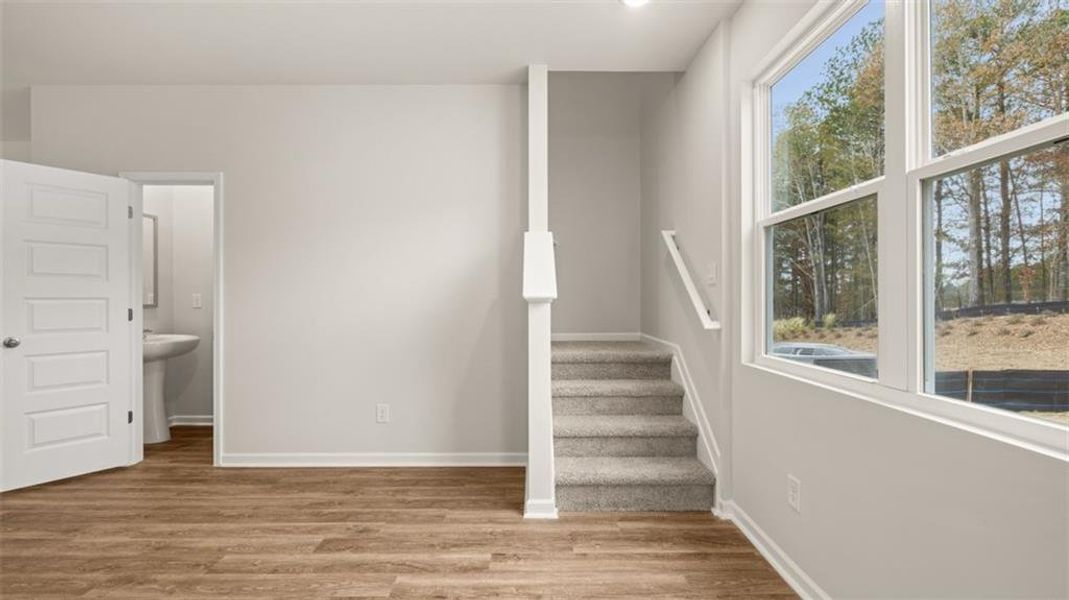 Spacious, unfurnished interior of a new home in , Winder (Image 26). Spacious, unfurnished interior of a new home in , Winder (Image 26).
