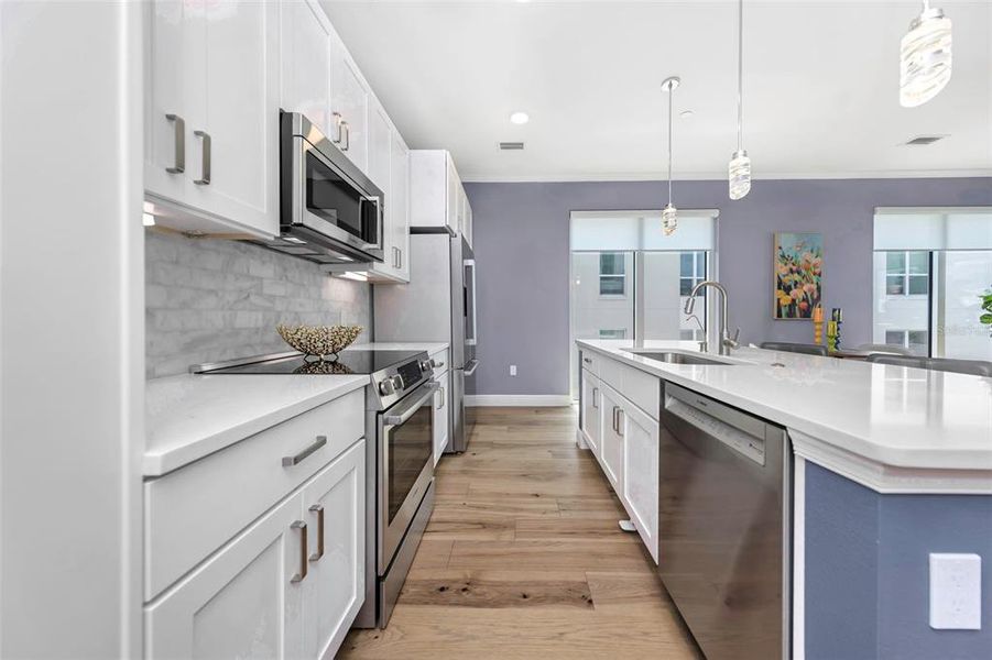 Furnished interior view inside a new home in Castille Urbana, St. Petersburg (Image 17).