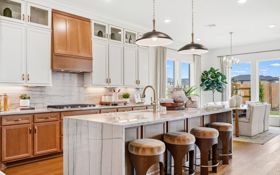 Furnished interior view inside a new home in Midline, Webster (Image 13).