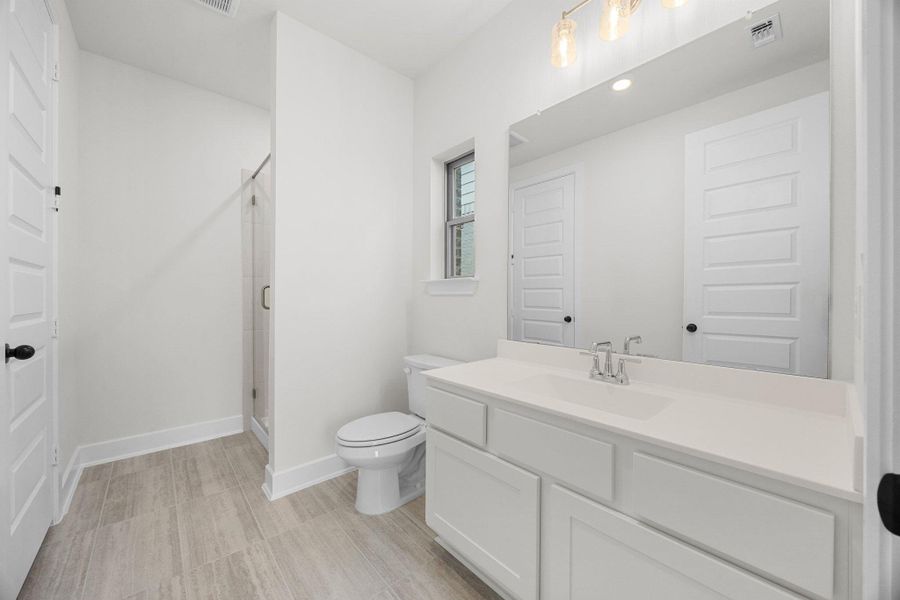 Furnished interior view inside a new home in Santa Rita Ranch, Liberty Hill (Image 10).