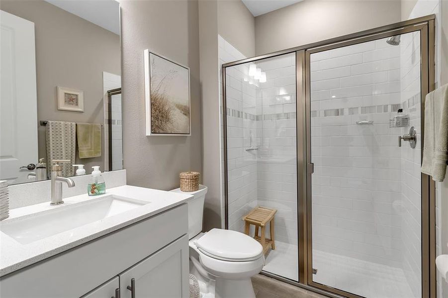 Furnished interior view inside a new home in , Parrish (Image 57).