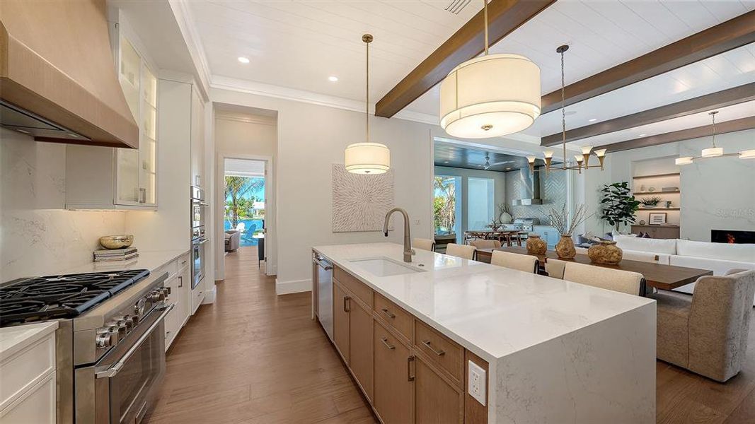 Furnished interior view inside a new home in , Sarasota (Image 13).