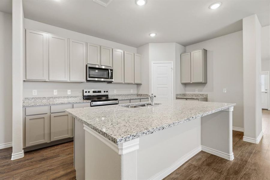 Furnished interior view inside a new home in Burgess Meadows, Cleburne (Image 8).