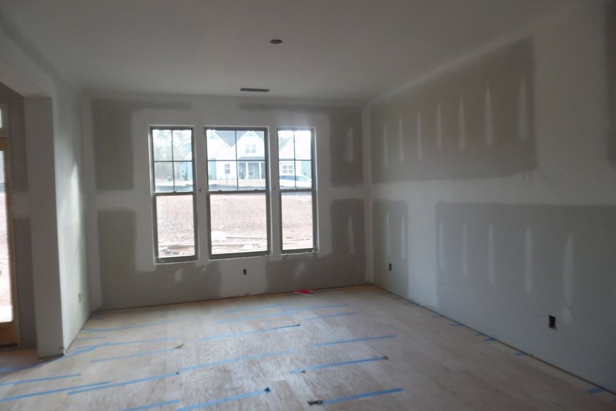 In-progress construction of a new home in Highgate, Newnan, GA (Image 4). In-progress construction of a new home in Highgate, Newnan, GA (Image 4).