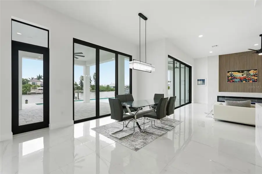 Furnished interior view inside a new home in , Cape Coral (Image 45).