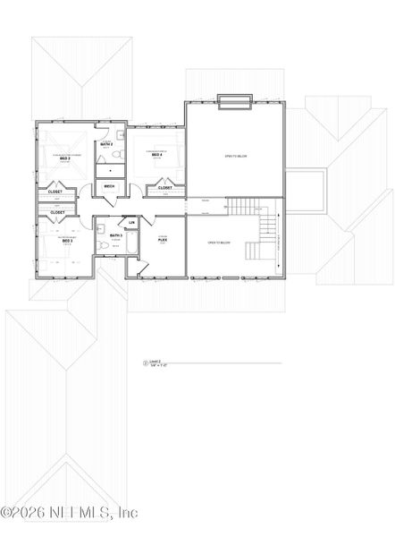 2D floor plan layout of this home in , St. Augustine, FL (Image 4).