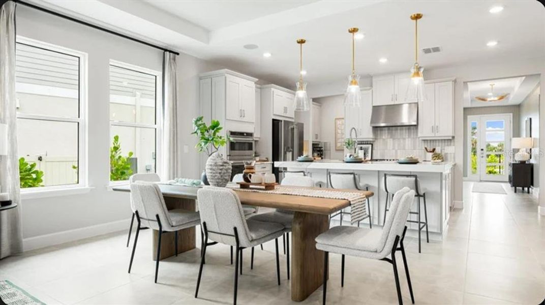 Furnished interior view inside a new home in Indigo Creek, Apollo Beach (Image 3).