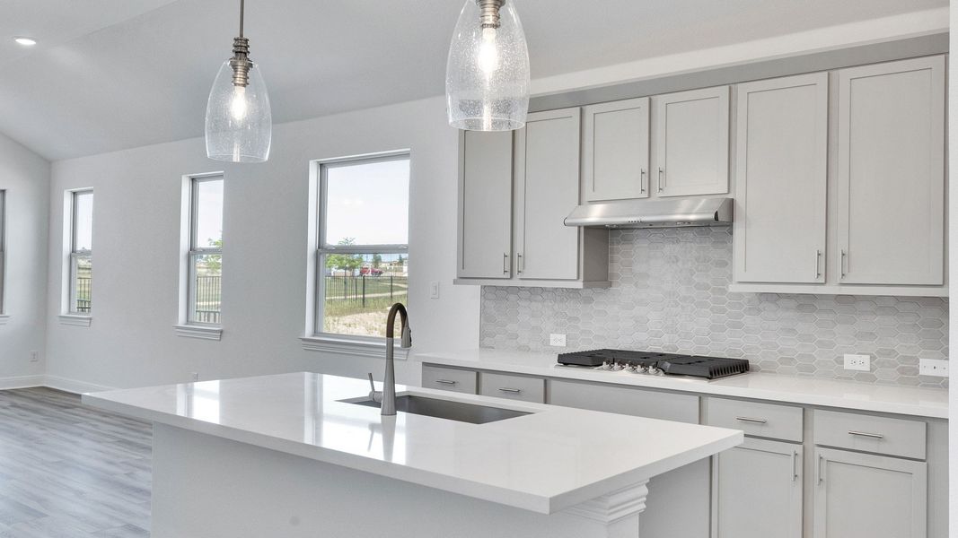 Furnished interior view inside a new home in Preserve at Lakeside Meadows, Pflugerville (Image 6).