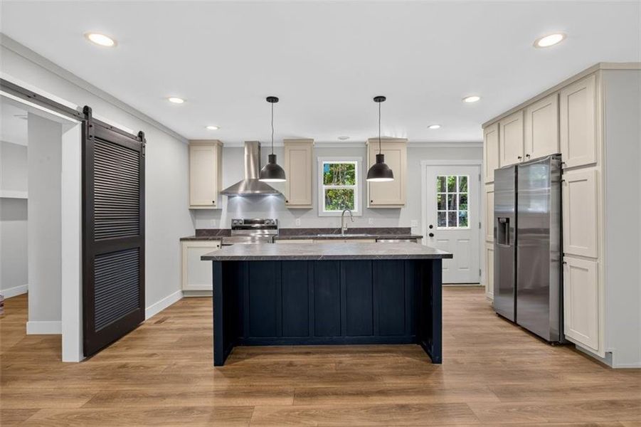 Furnished interior view inside a new home in , Canton (Image 13).