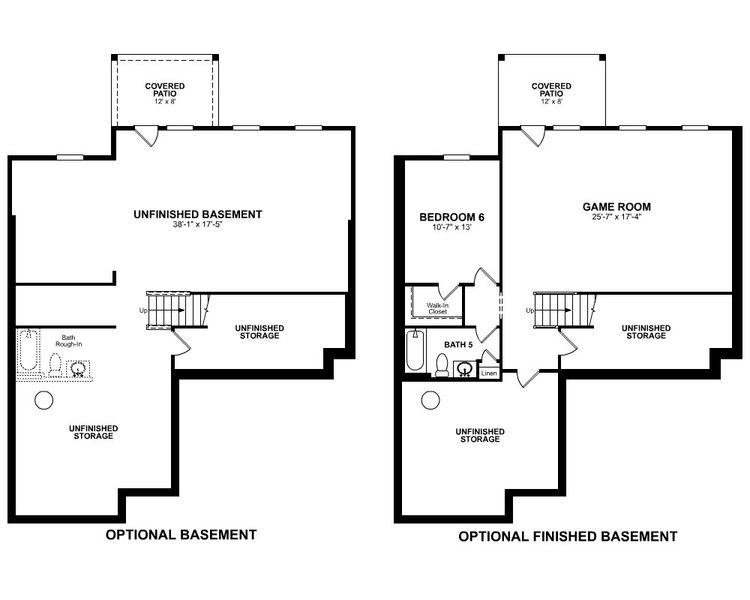 2D floor plan layout for the Canton II by Beazer Homes in Acacia, Cumming, GA (Image 20). 2D floor plan layout for the Canton II by Beazer Homes in Acacia, Cumming, GA (Image 20).