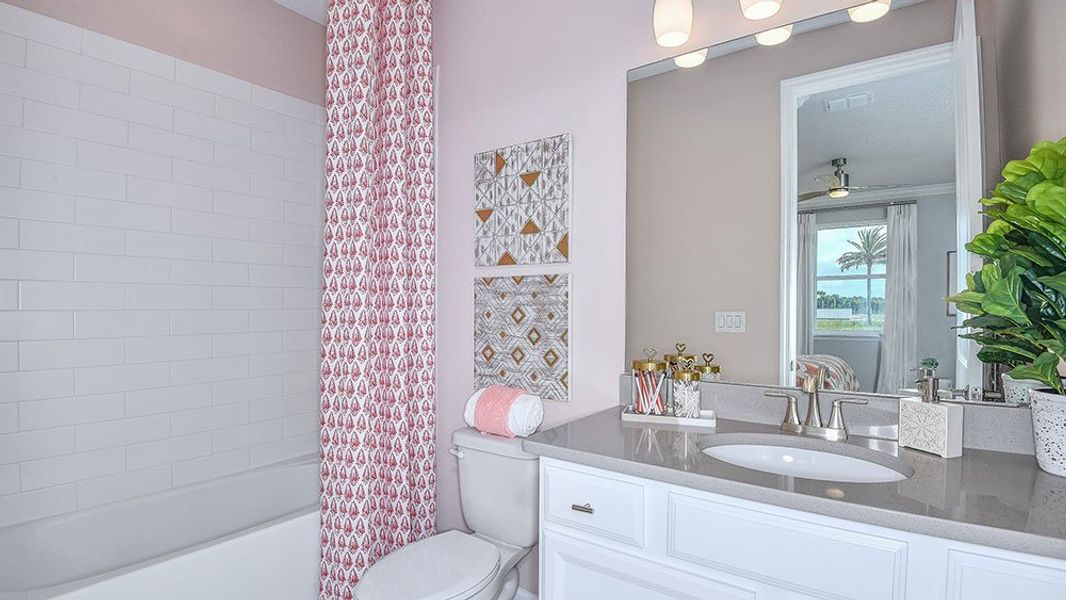 Representative furnished interior of a home built from the Sanibel by Taylor Morrison in Colbert Landings, Palm Coast (Image 10).