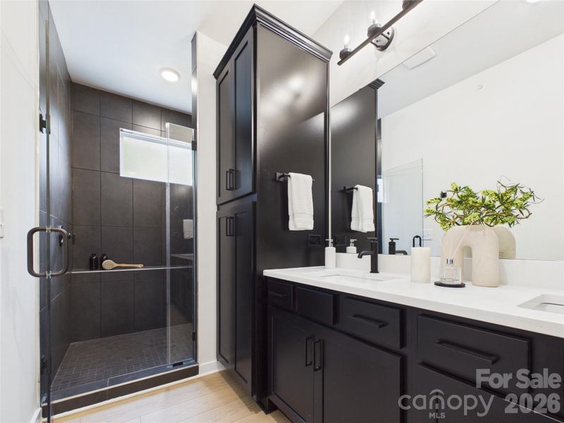 Furnished interior view inside a new home in , Charlotte (Image 9).