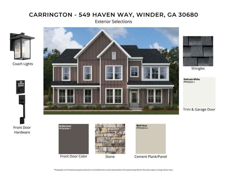 Sample of building materials used in homes in , Winder (Image 5). Sample of building materials used in homes in , Winder (Image 5).