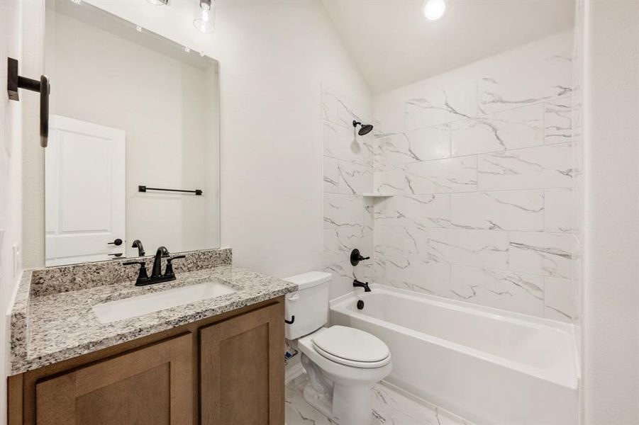 Furnished interior view inside a new home in Sunset Ridge, Alvarado (Image 17). Furnished interior view inside a new home in Sunset Ridge, Alvarado (Image 17).