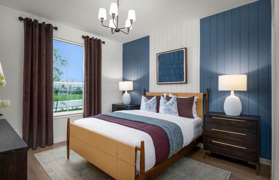 Representative furnished interior of a home built from the Prestige by Del Webb in Del Webb Austin at Lost Pines, Bastrop (Image 55).