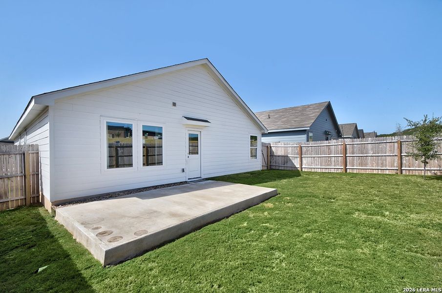 Exterior details and patio area of a home in Ridgeland, Kerrville (Image 19).