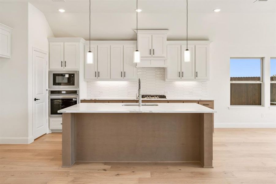 Furnished interior view inside a new home in Willow Wood Classic 50, McKinney (Image 13).