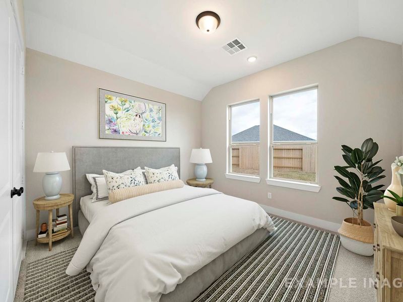 Representative furnished interior of a home built from the The Elizabeth A by Davidson Homes LLC in Lago Mar, Texas City (Image 7).