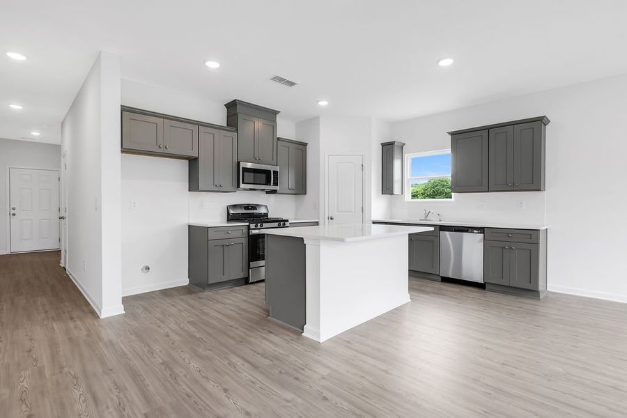 Furnished interior view inside a new home in Three Rivers, Rome (Image 9).