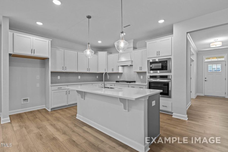 Furnished interior view inside a new home in Tobacco Road, Angier (Image 4).