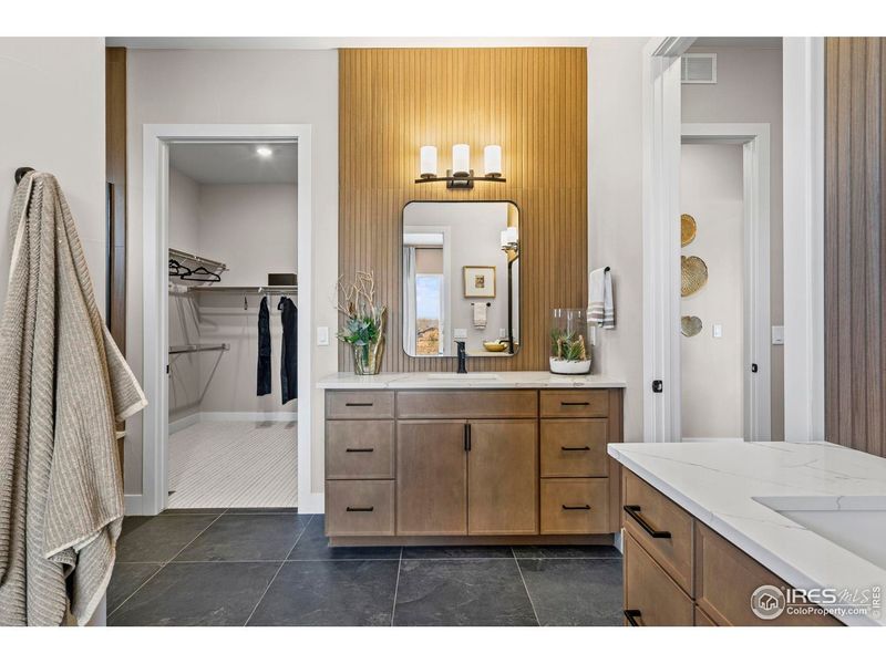 Furnished interior view inside a new home in , Fort Collins (Image 29).