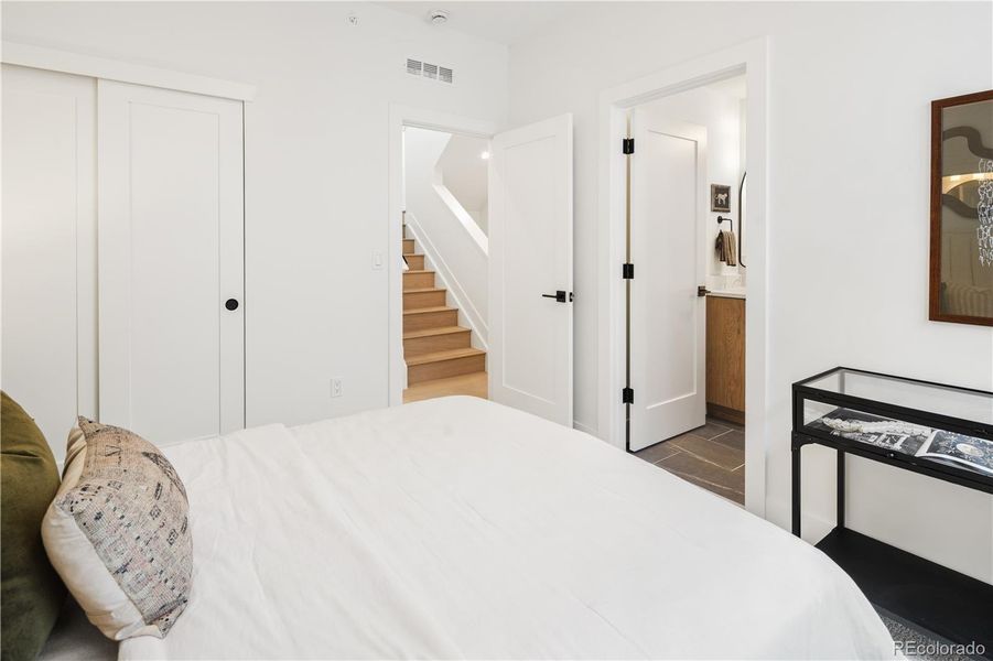 Furnished interior view inside a new home in , Denver (Image 27).