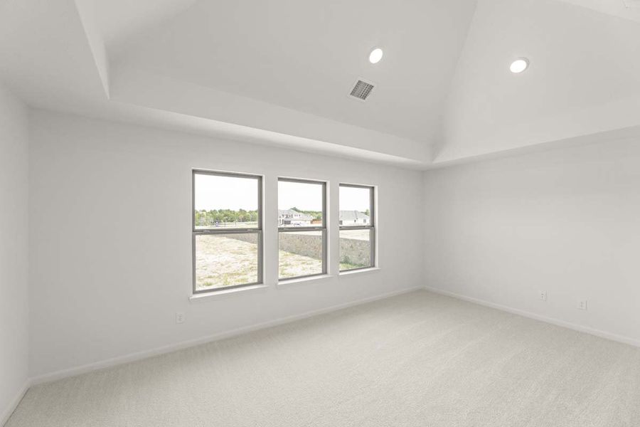 Spacious, unfurnished interior of a new home in Park Hills, Rockwall (Image 32). Spacious, unfurnished interior of a new home in Park Hills, Rockwall (Image 32).