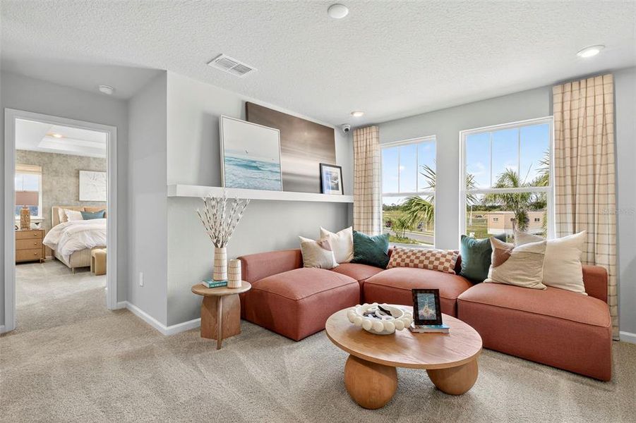 Furnished interior view inside a new home in Crosswind Ranch, Parrish (Image 12).