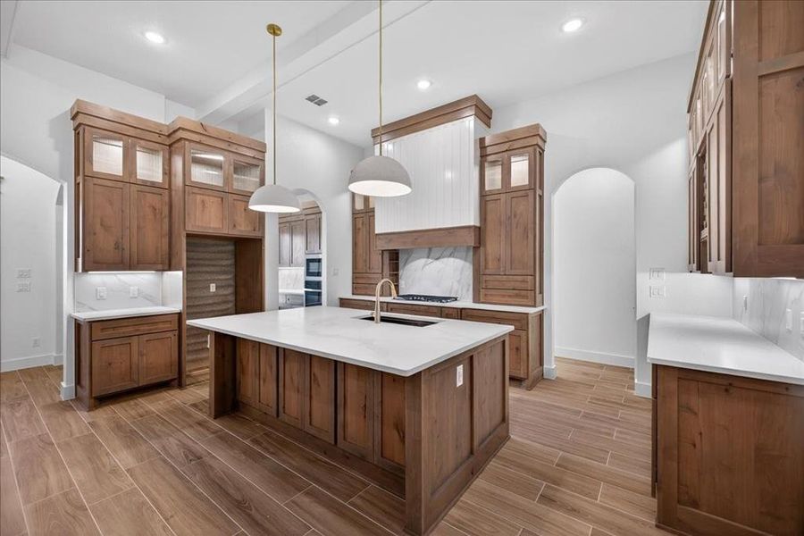 Furnished interior view inside a new home in , Azle (Image 13).