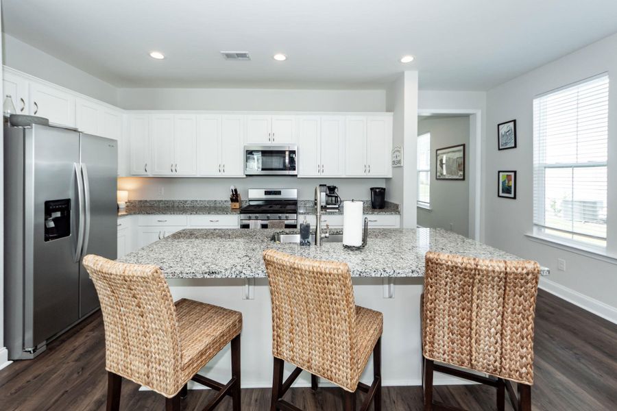 Furnished interior view inside a new home in , Goose Creek (Image 28). Furnished interior view inside a new home in , Goose Creek (Image 28).