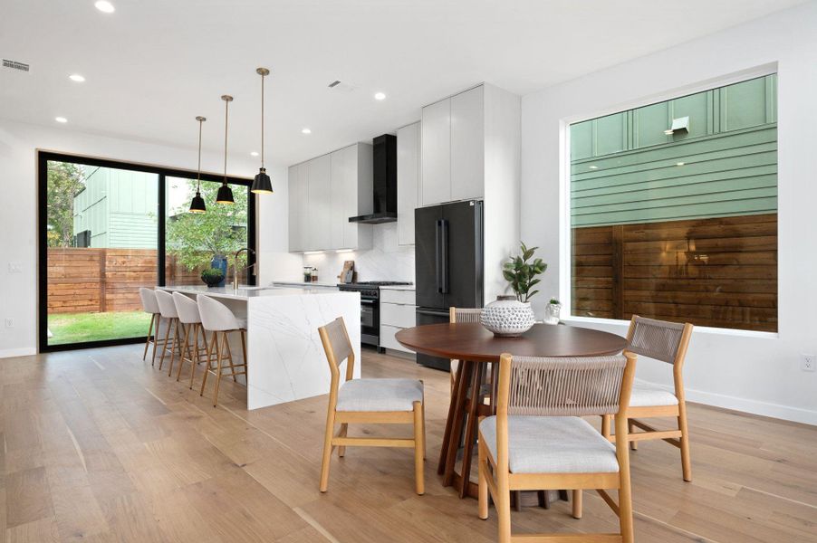 Furnished interior view inside a new home in , Austin (Image 35).