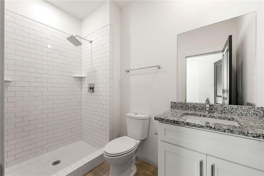 Furnished interior view inside a new home in , Atlanta (Image 8).