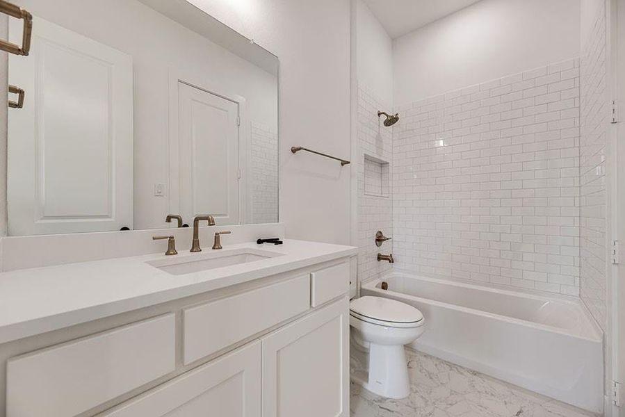 Furnished interior view inside a new home in King's Crossing - Phase 3, Parker (Image 7).