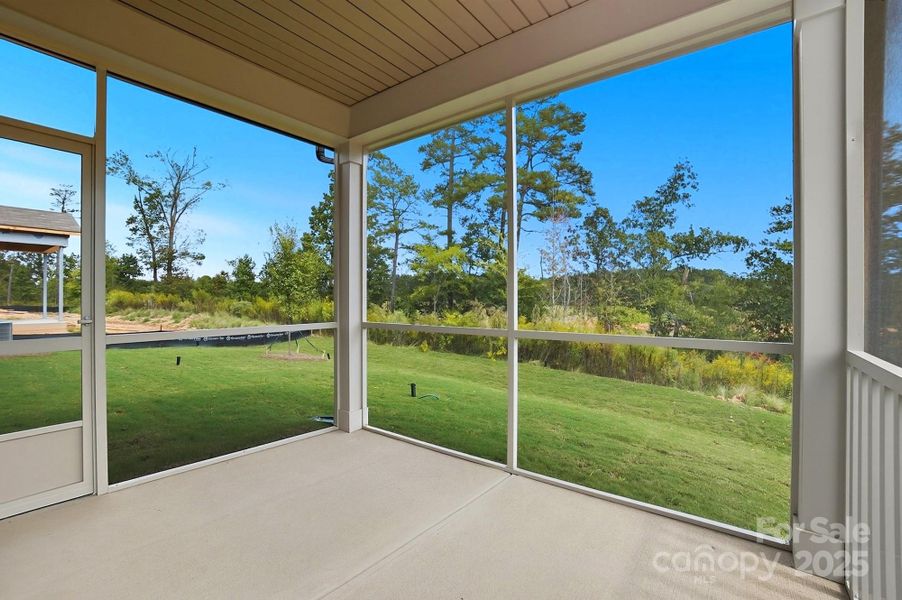 Exterior details and patio area of a home in Waxhaw Landing, Monroe (Image 2). Exterior details and patio area of a home in Waxhaw Landing, Monroe (Image 2).