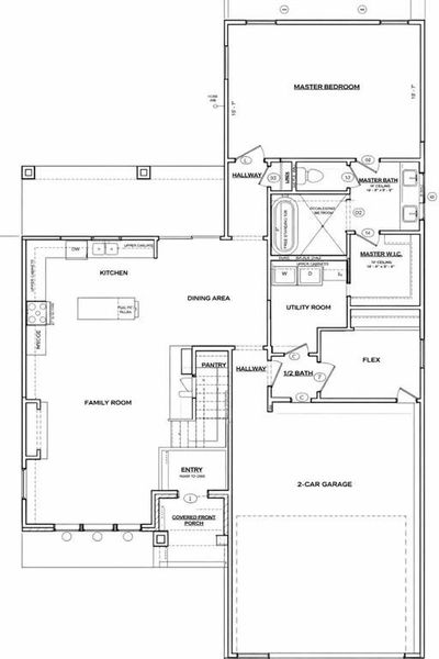2D floor plan layout of this home in , Dallas, TX (Image 4).
