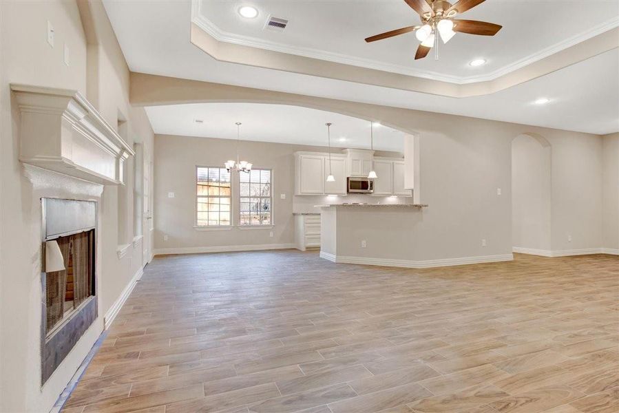 VIEW FROM LIVING TO BREAKFAST AREA VIEW FROM LIVING TO BREAKFAST AREA