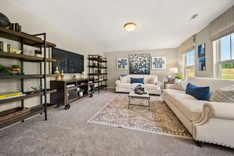Representative furnished interior of a home built from the Kipling by True Homes in Deerwood Place, North Charleston (Image 10).