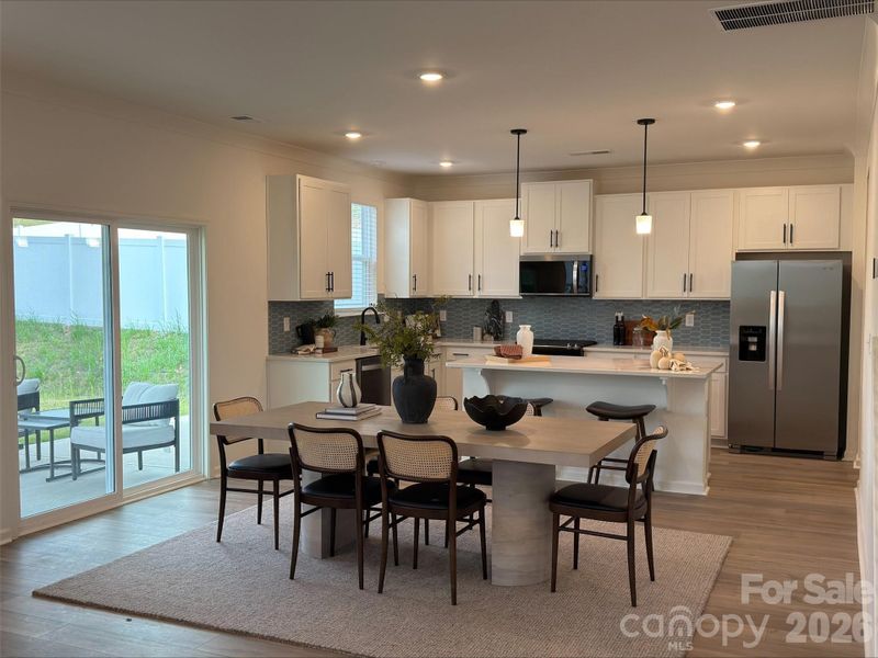 Furnished interior view inside a new home in Bella Vista Heritage, Denver (Image 5).