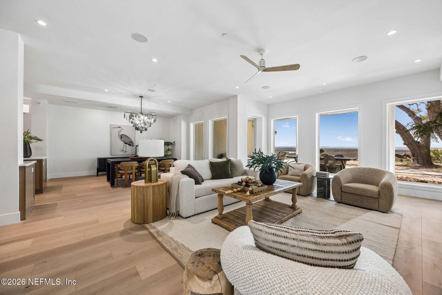 Furnished interior view inside a new home in , Fernandina Beach (Image 11).