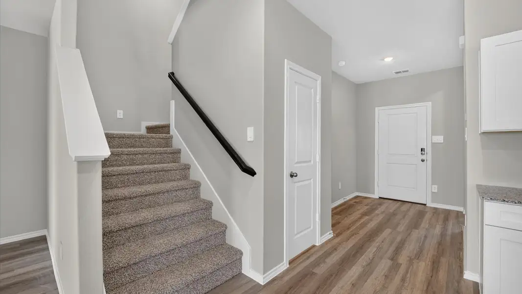 Spacious, unfurnished interior of a new home in Bella Vista, Granbury (Image 24). Spacious, unfurnished interior of a new home in Bella Vista, Granbury (Image 24).
