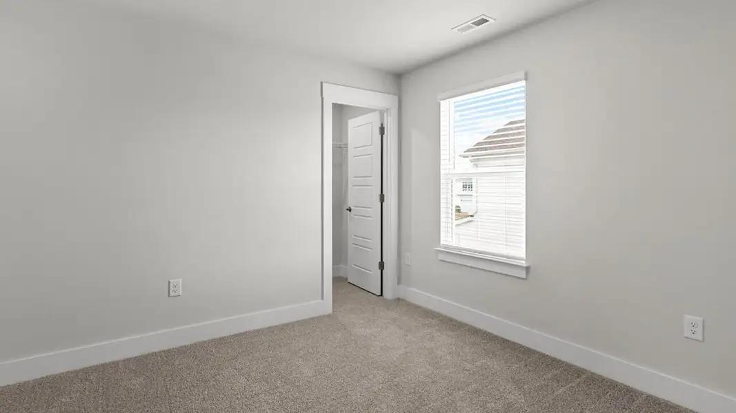 Representative unfurnished interior of a home built from the Wren by D.R. Horton in Saunders Village, Northwest (Image 24).
