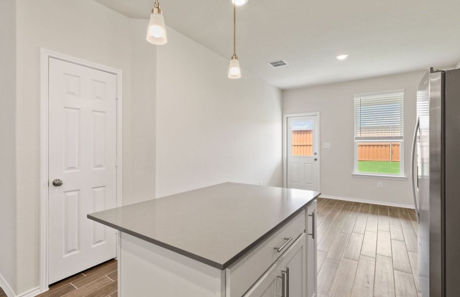 Furnished interior view inside a new home in La Cima, San Marcos (Image 7).