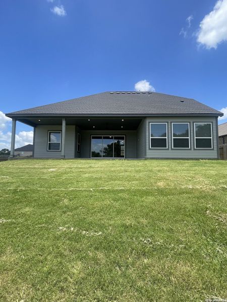 Exterior details and patio area of a home in Potranco West, Castroville (Image 17). Exterior details and patio area of a home in Potranco West, Castroville (Image 17).