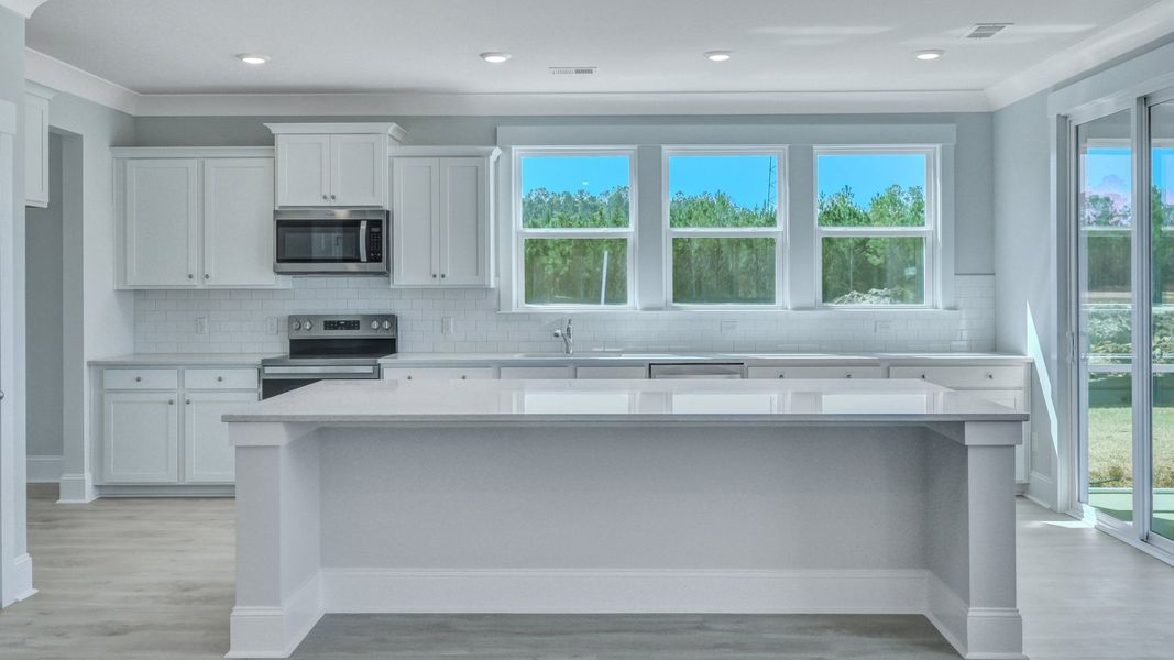 Furnished interior view inside a new home in Berkeley Bay, Ridgeville (Image 9).