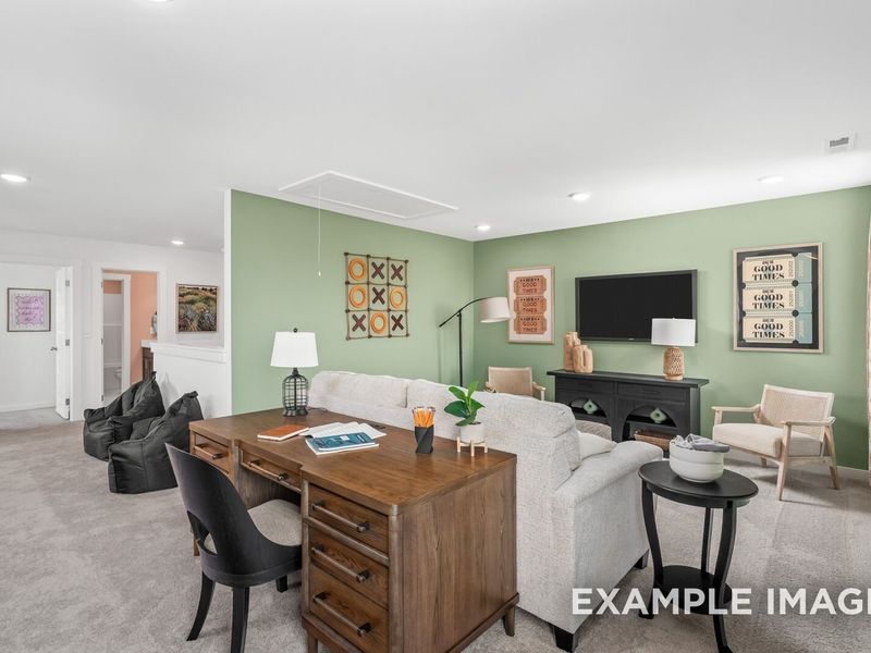 Furnished interior view inside a new home in Woods Crossing, Gallatin (Image 64).
