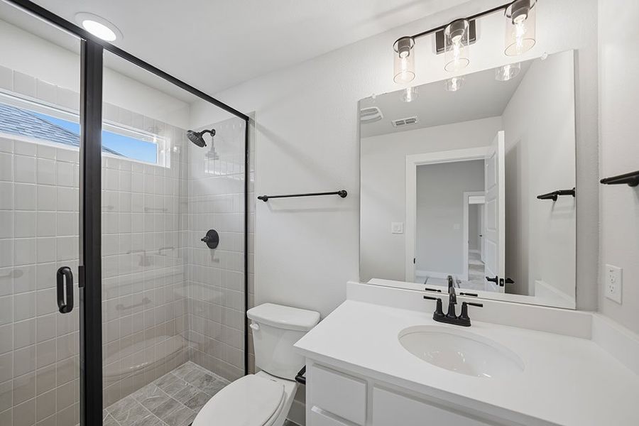 Furnished interior view inside a new home in Aster Park, McKinney (Image 14).